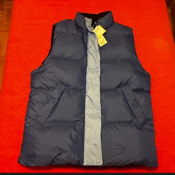 Uniqlo and Marni collab oversized blue down puffer vest NWT - Picture 3 of 12